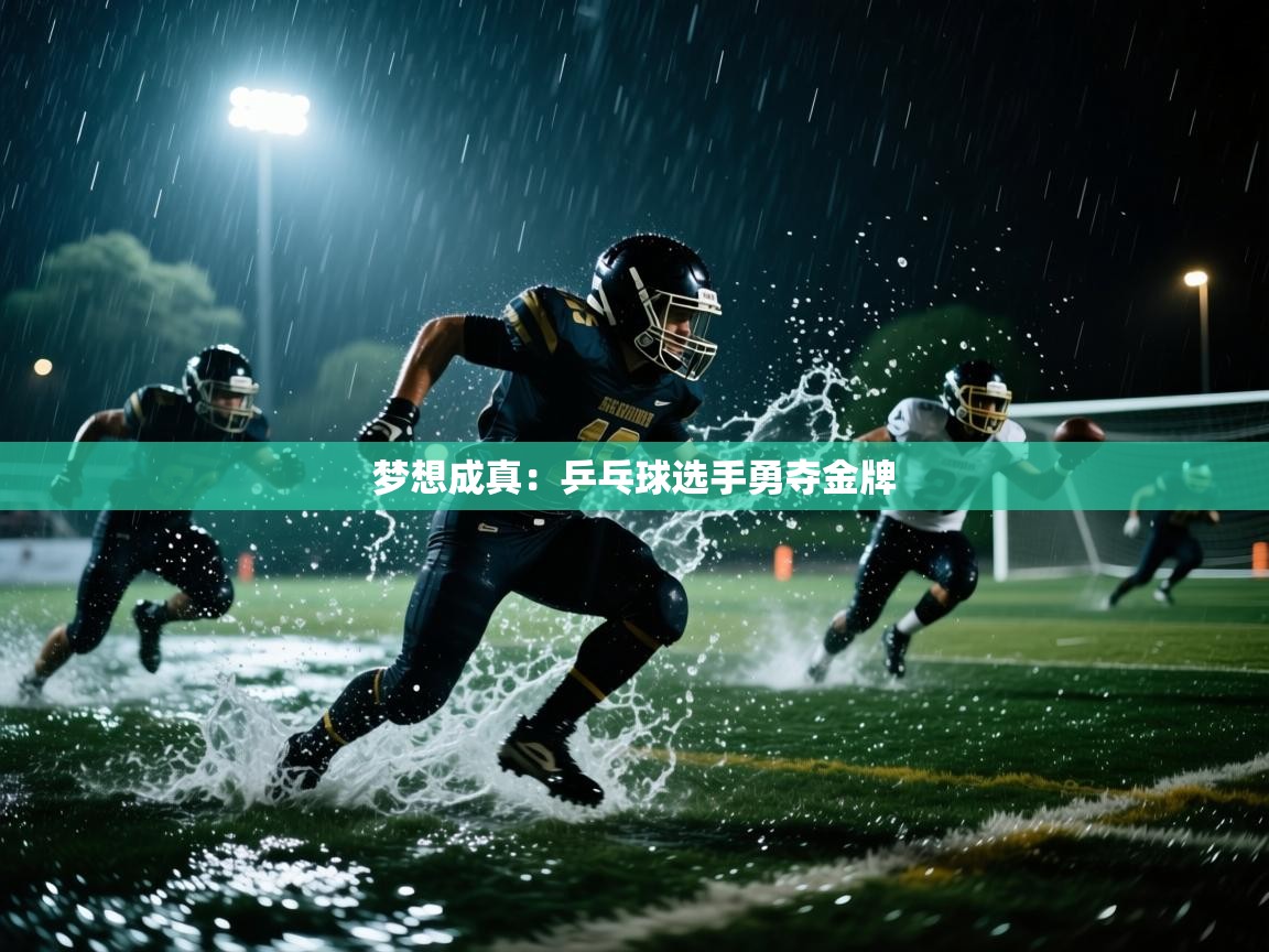 梦想成真:乒乓球选手勇夺金牌 第2张